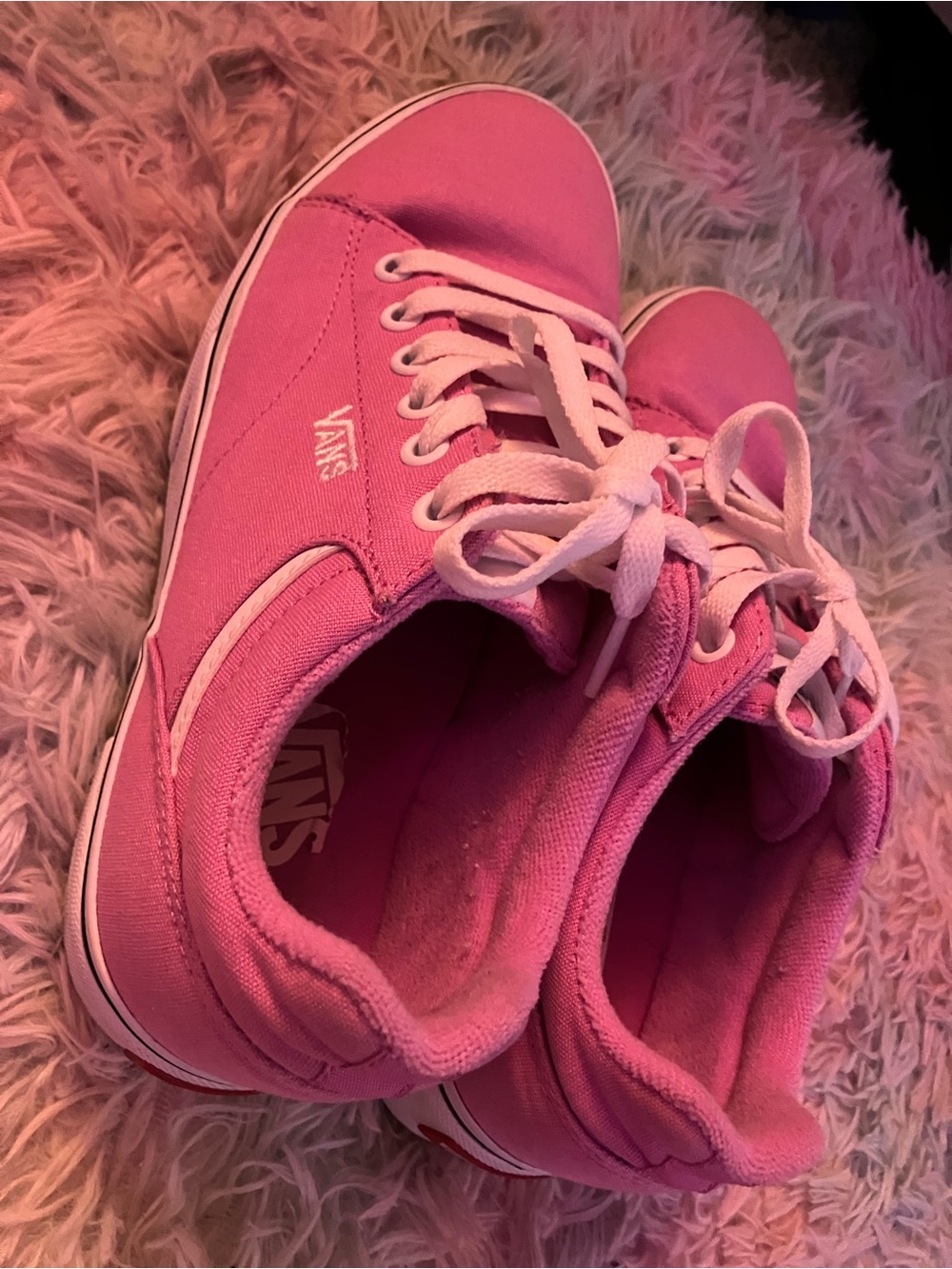 Pink Platform Vans - Picture 3 of 9